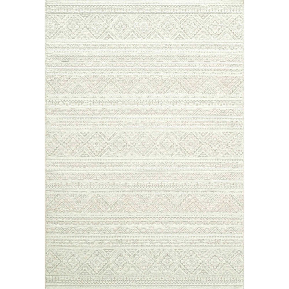 Cabana 84004 6001 Boho Flatweave Rug in Cream